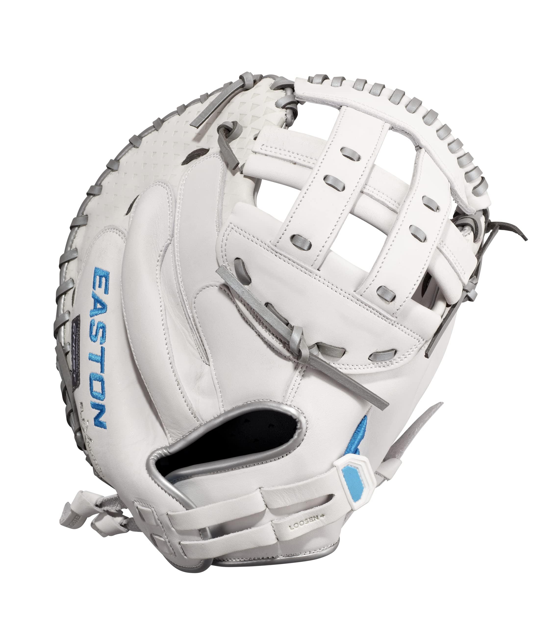 Easton Easton | GHOST NX Fastpitch Softball Catcher's Mitt | 34" | H-Web | Right Hand Throw