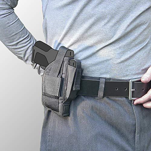 SideFire Holsters Belt Side Holster fits Walther PK380 with 3.66" Barrel with ArmaLaser GTO