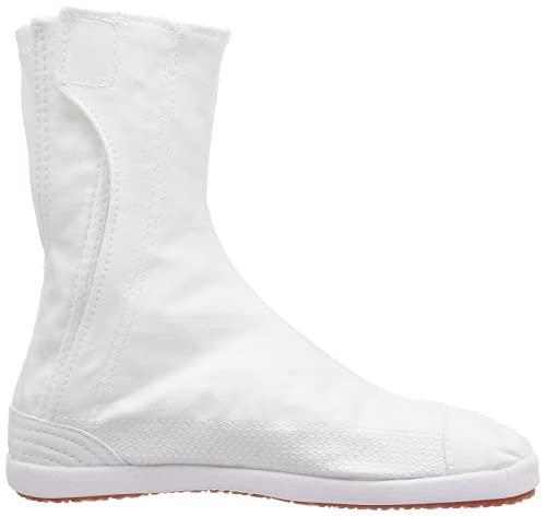 Marugo Japanese Training Saisou Fastener Tabi Shoes (White, 27 cm)