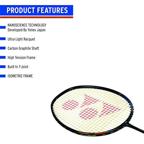 YONEX YONEX Nanoray Light 18i Graphite Badminton Racquet (Black)