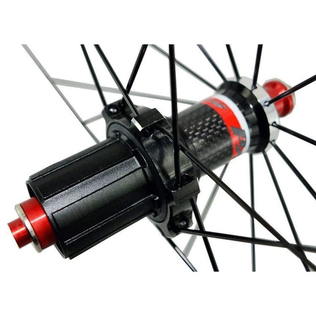 LHHL Touring Bike Wheelset 700C Cycling Rim Road Bike Wheel C/V Brake Bicycle 7-11speed Cassette Hubs Sealed Bearing 6 Pawls QR (Size : Green_700C)