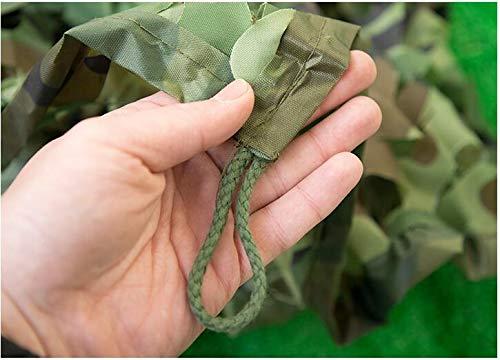 bandezid bandezid Camouflage Netting Army Camo Net Camouflage Tarpaulin Sunscreen Nets for Sunshade Camping Military Hunting Shooting Blind Watching Hide Party Decorations-Camouflage net 1.5x8m(4.9x26ft)