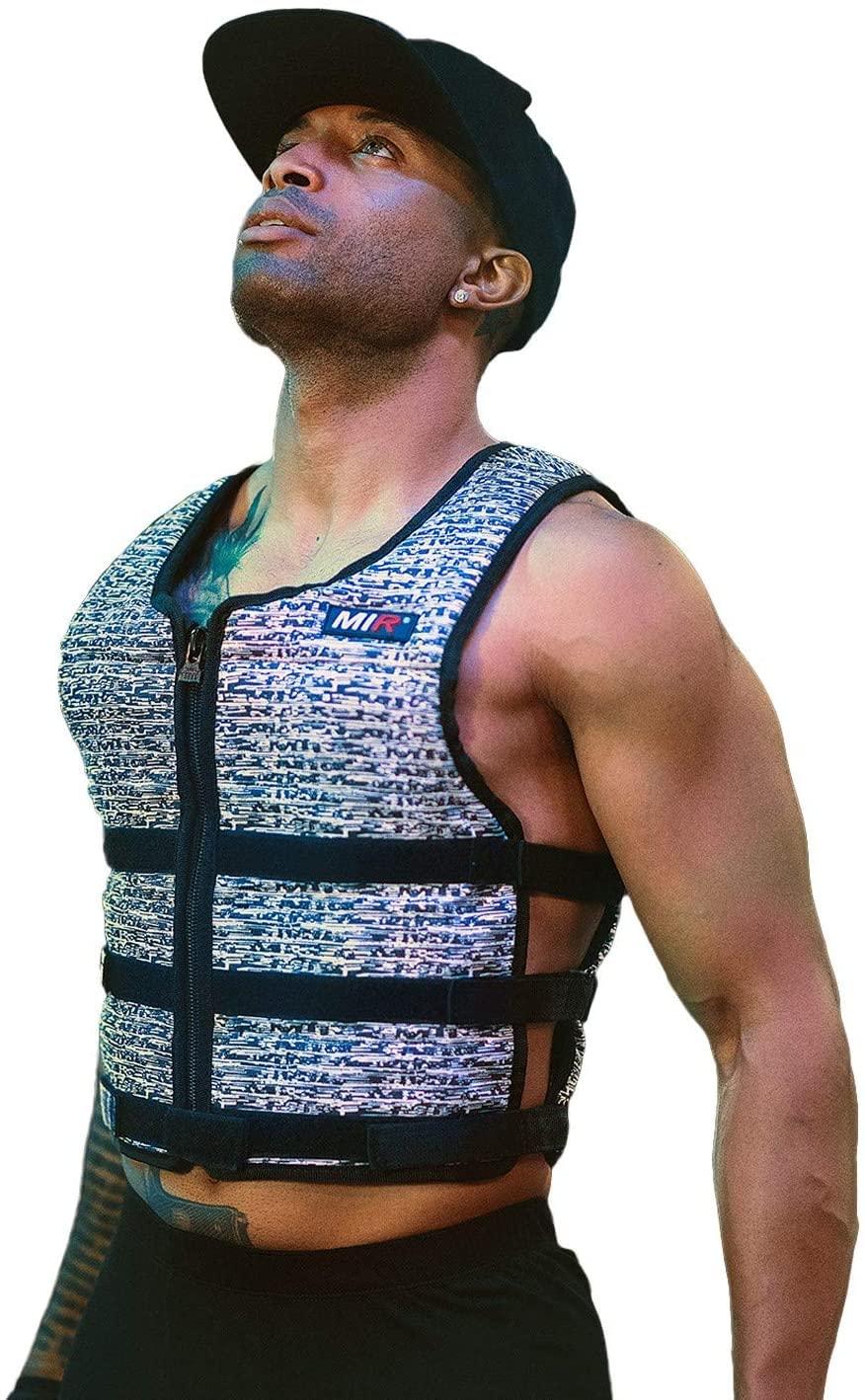 miR MiR Super Slim Air Flow Weighted Vest 4lbs - 32lbs (24LBS)