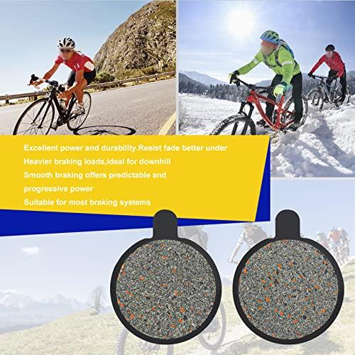 AHL AHL Bicycle Semi-Metallic Disc Brake Pads for Zoom DB280 DB550 DB450 DB350 (4 Pairs)