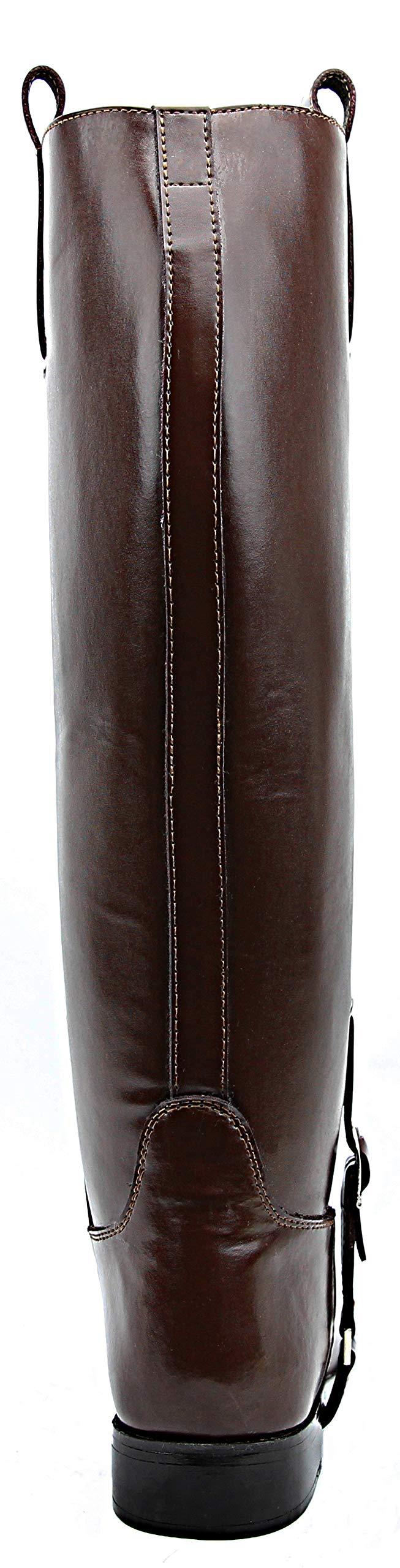 Hispar Hispar Mens Man Dignity Dress Dressage Horse Riding Boots Stylish Fashion Equestrian Pull On - Bown 10 Wide Calf