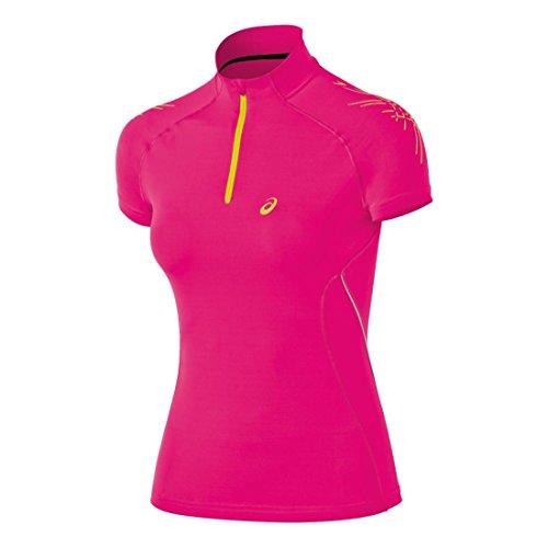 ASICS Women s Speed Inner Muscle Compression 1 2 Zip Top Magenta Medium