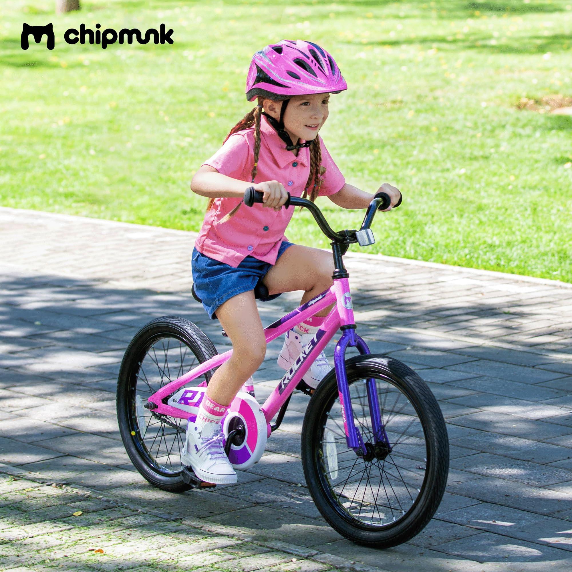 Chipmunk Chipmunk Kids Bike Toddlers 12 14 16 18 Inch Wheel Bicycle Beginners Boys Girls Ages 3-11 Years, Multiple Color Options