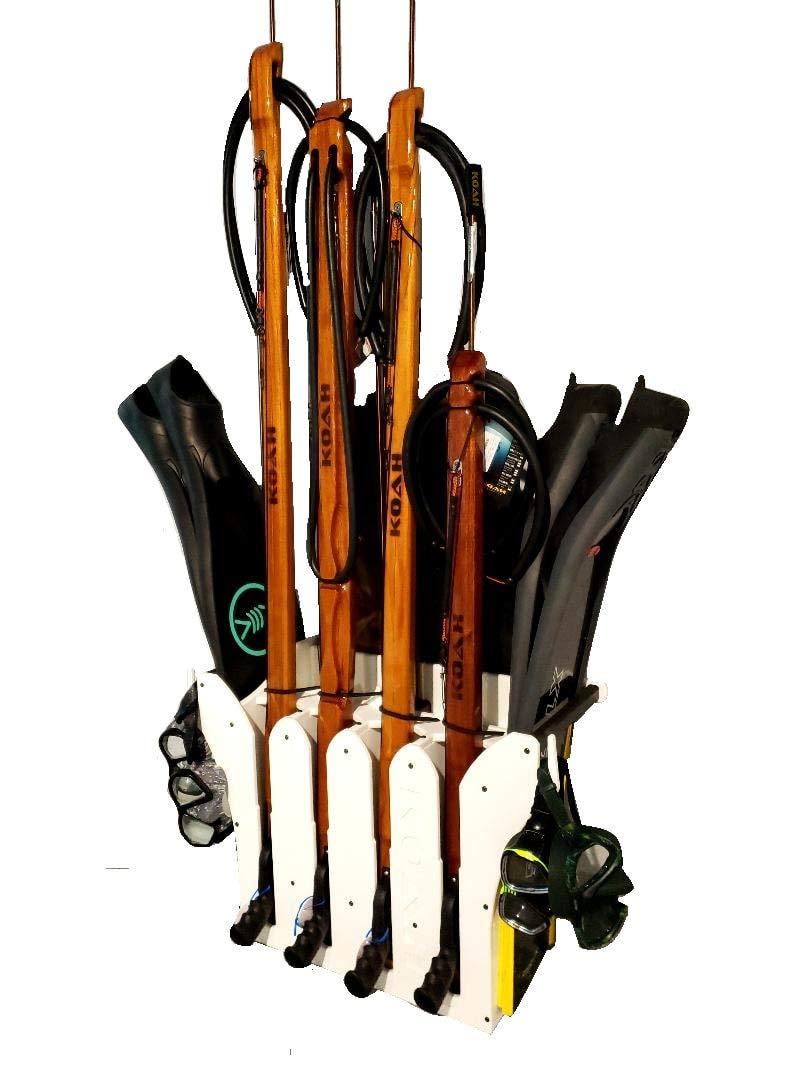 Koah Koah Spear Caddy- Holds Spearguns Fins & Masks Spearfishing Scuba Freediving