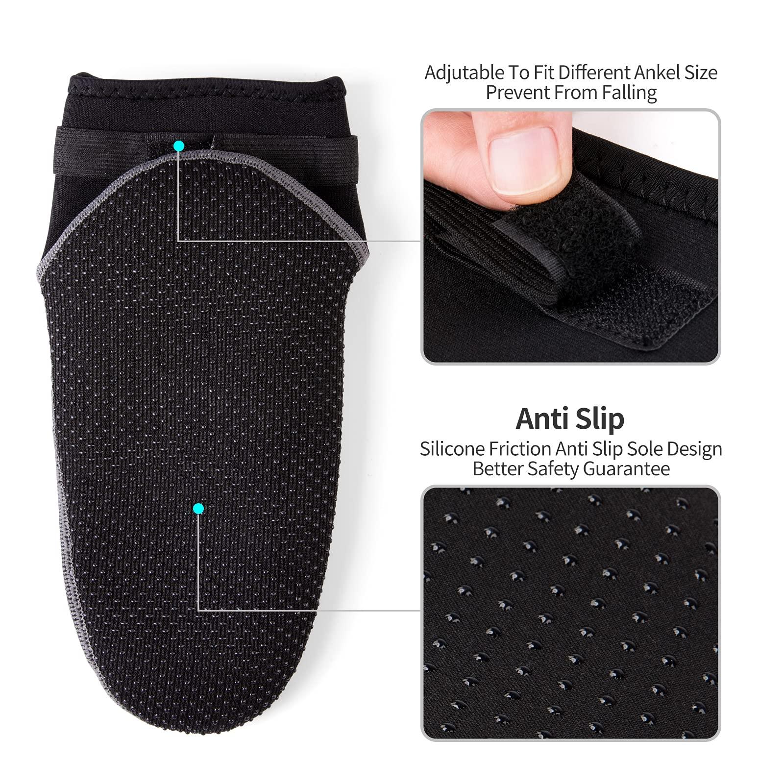 COPOZZ COPOZZ Diving Socks 3mm Neoprene Beach Water Socks-Anti Slip for Snorkel Swim Youth Men Women