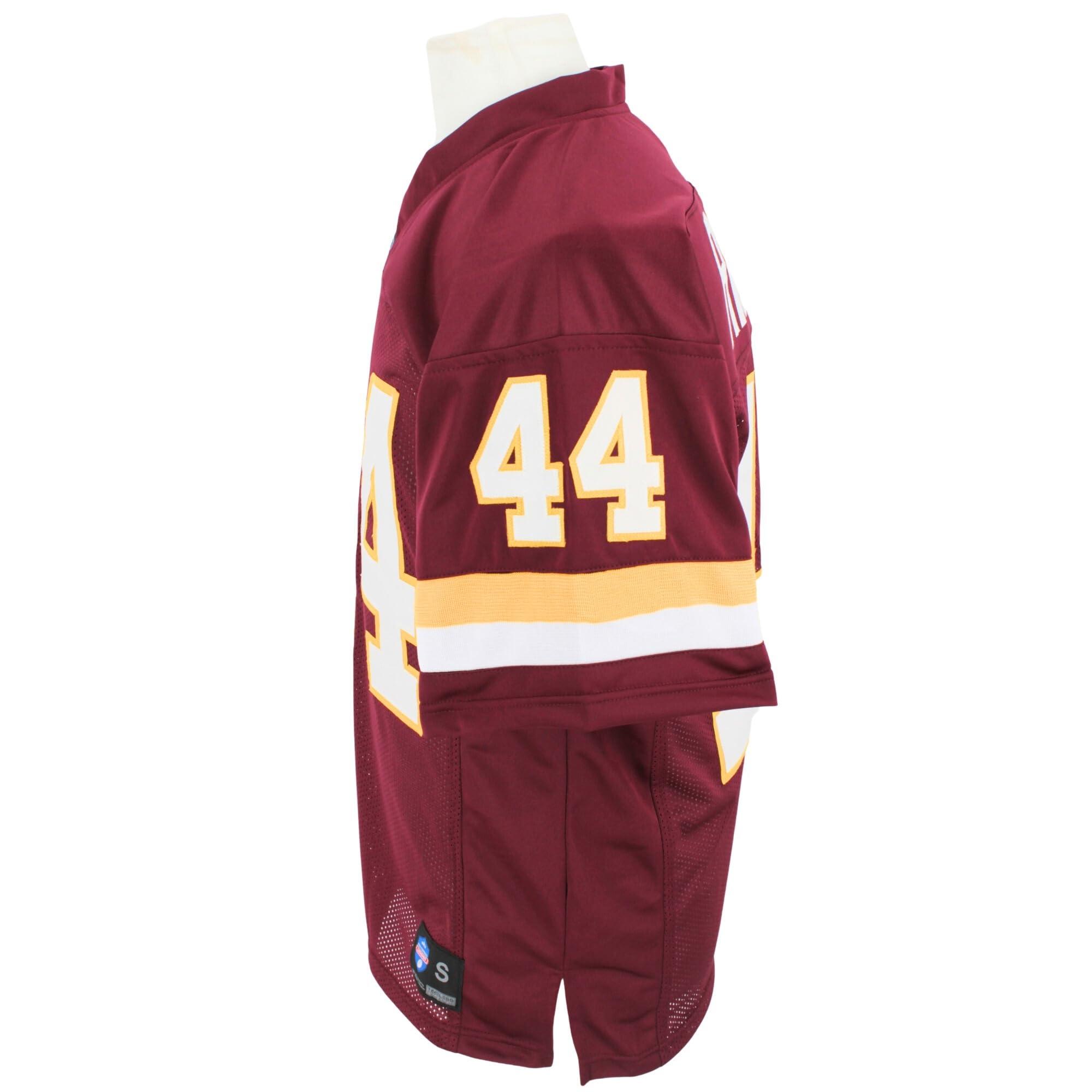 TIMELESS AUTHENTIC John Riggins Jersey Burgundy Washington | Unisex Adult Sizes S-5XL Unsigned Custom Sewn Stitched (M)
