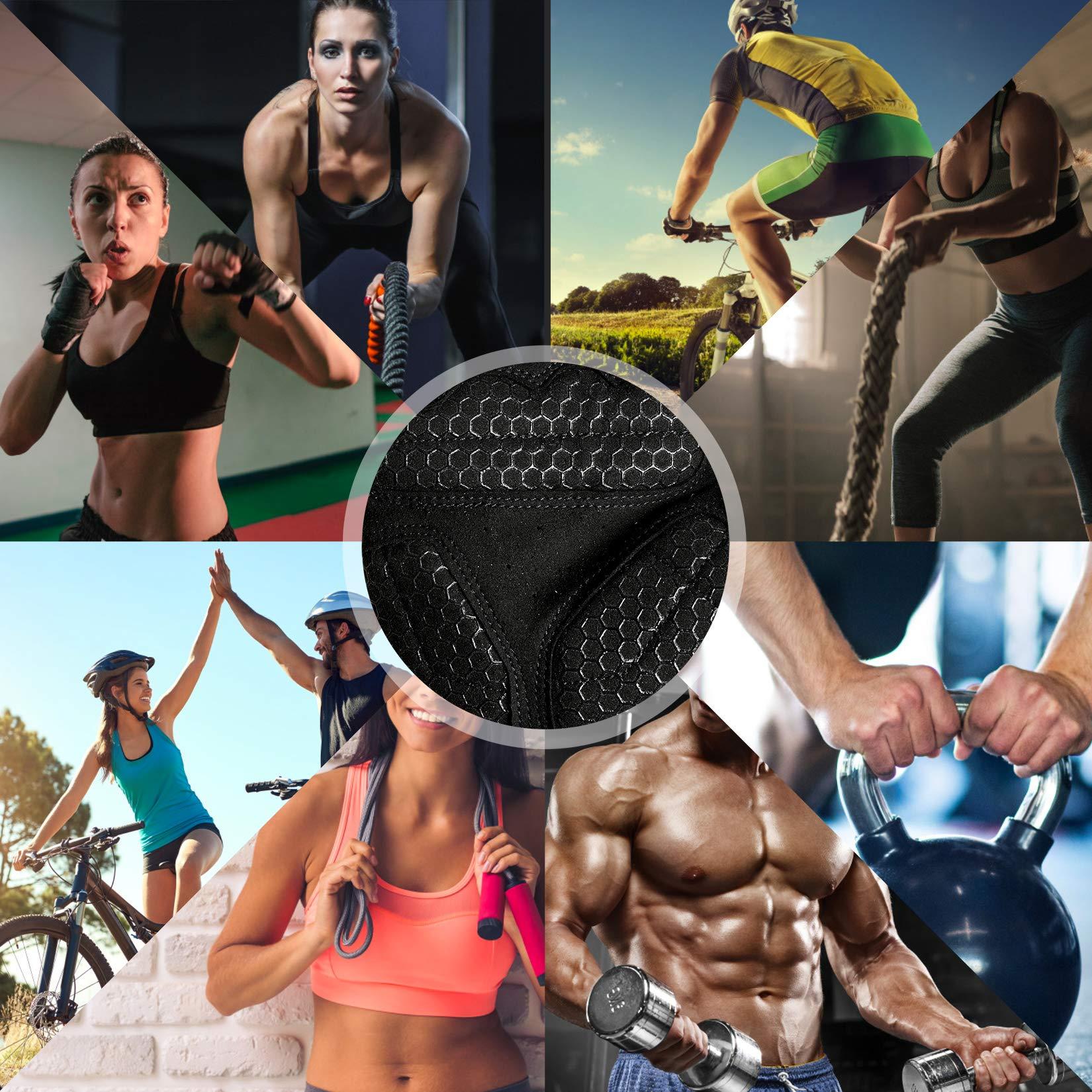 RYMNT RYMNT Full Fingers Workout Gloves for Women Men-Gym Gloves for Women Weight Lifting, Exercise Fitness Gloves-Touch Screen-Extra Grip Foam-Padded-Anti-Slip for Fitness,Training,Cycling.Black-Medium