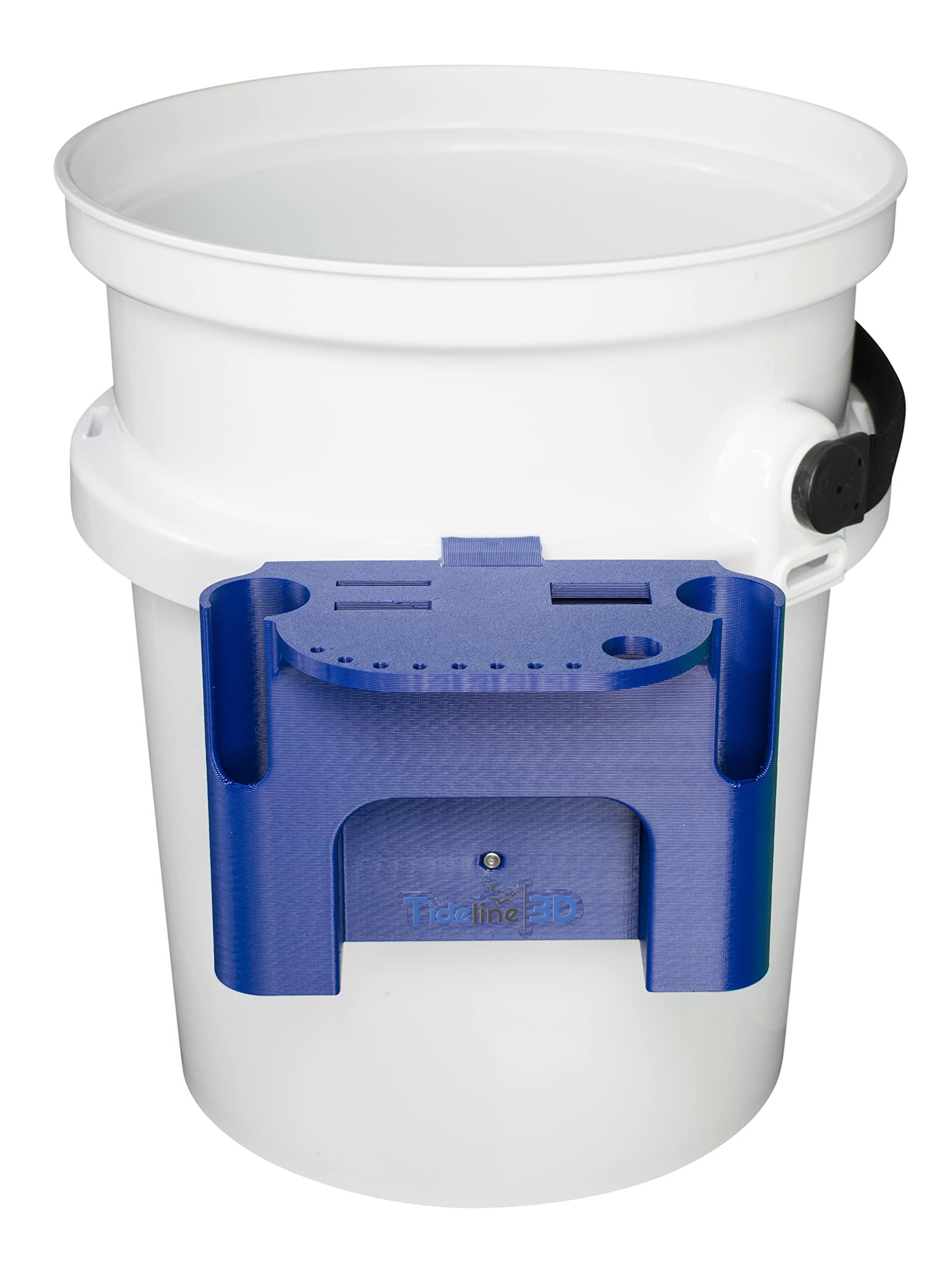 Tideline3D Tideline3D Fishing Rod Holder Compatible with YETI LoadOut Bucket (Deep Blue)