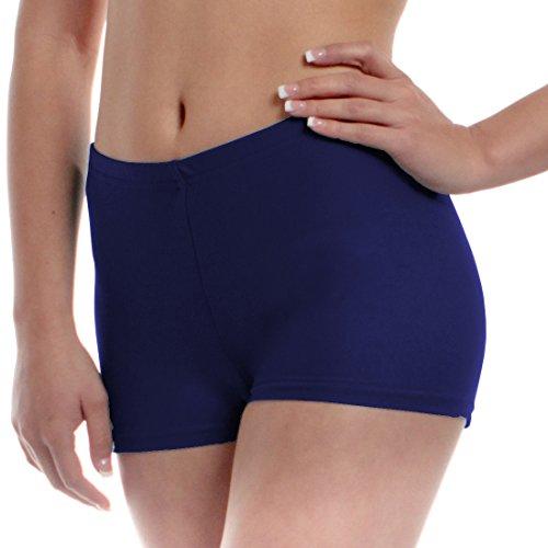B Dancewear B Dancewear Womens Dance Shorts XX-Large Navy Adult Sizes Can Be Worn as Trunks, Briefs, Performance Bottoms and Underpants