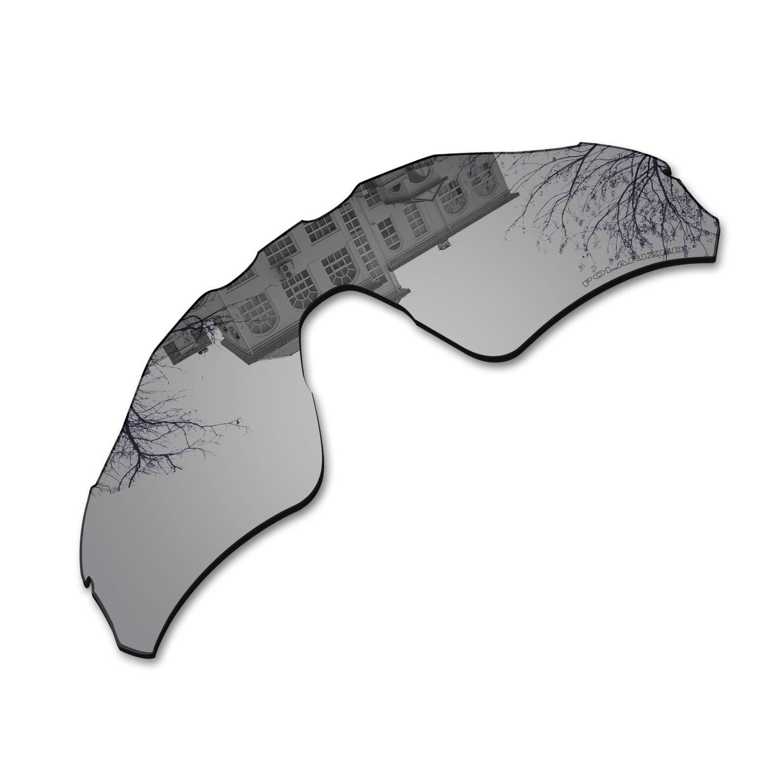 Millersawp Millersawp Radar EV Path OO9208 Replacement Lenses for Oakley Sunglass, Polycarbonate Materials Lens-Silver Iridium