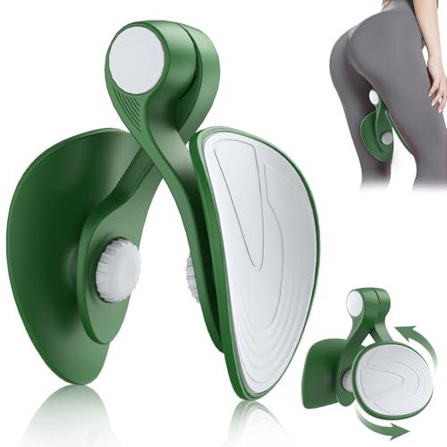 TINRIEF TINRIEF Thigh Master Hip Trainer Exercise Equipment, Pelvic Floor Trainer, Kegel Trainer for Postpartum Rehabilitation, Trimmer Inner Thigh, Thigh Workout Equipment (Dark Green)