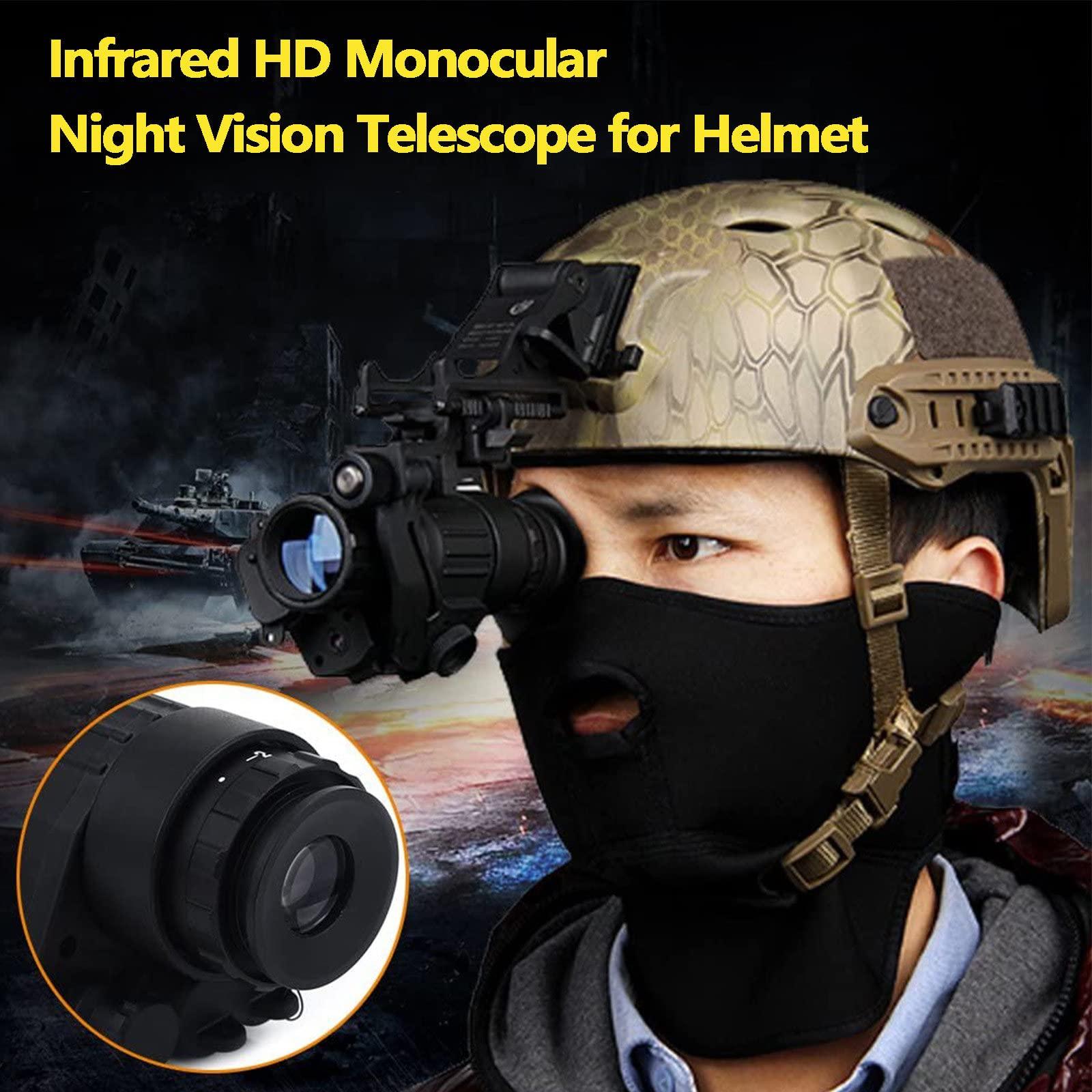 BEESOM BEESOM PVS-14 Digital Night Vision Goggle IR Night Vision Monocular Waterproof, Monocular Night Vision Scope Thermal Imaging Monocular for Hunting,Camping,Travel