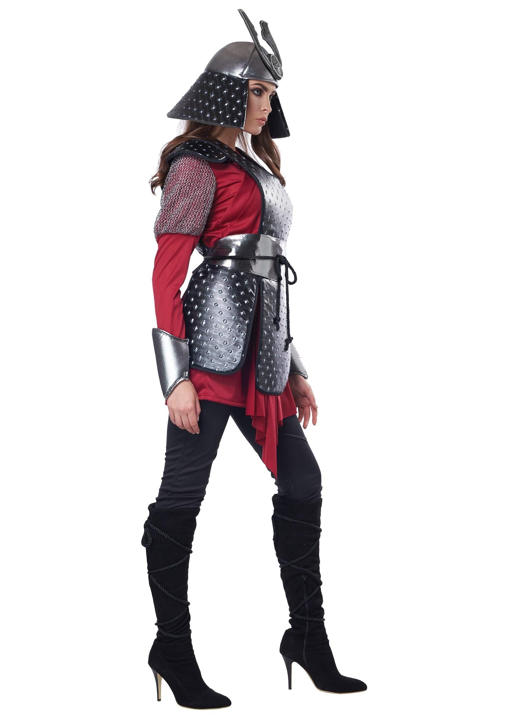 California Costumes Samurai Warrior Women's Costume Small/Medium Black, Red