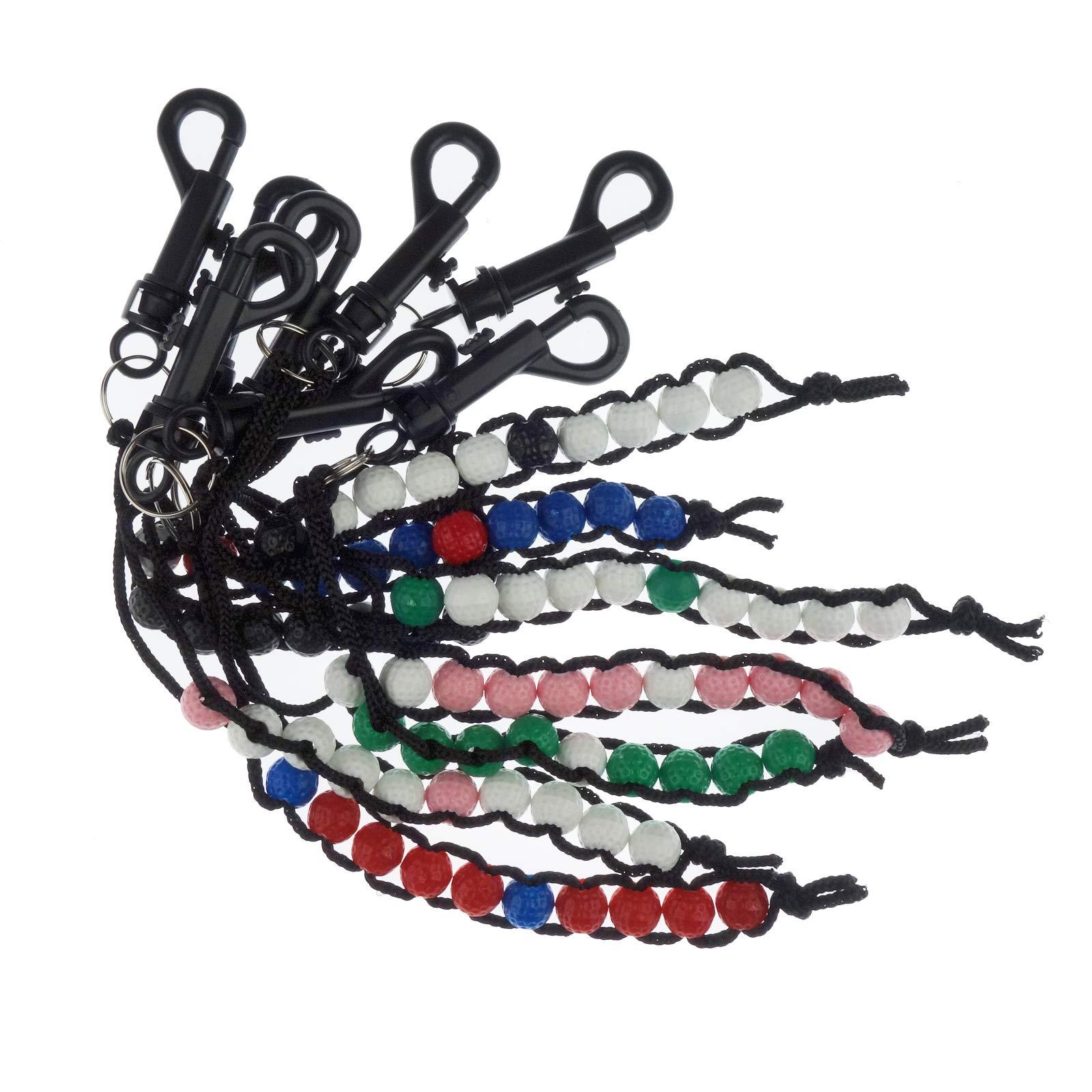 Zelerdo Zelerdo 10 Pack Golf Beads Count Stroke Score Counter