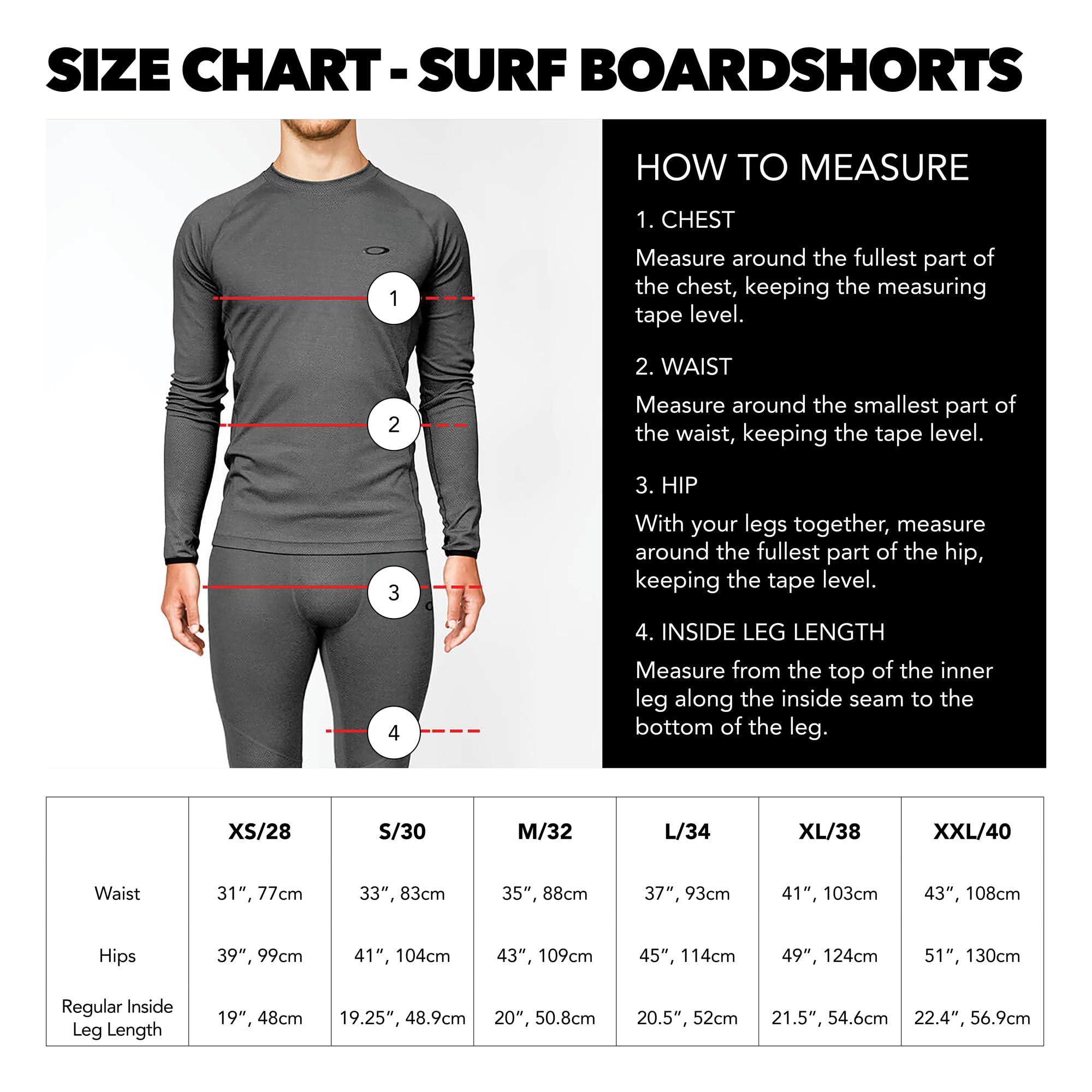 Oakley Oakley Men's Standard Solid Crest 19 Boardshort, Uniform Grey
