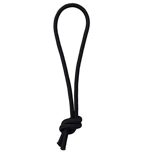 Ho Stevie! Ho Stevie! Leash String Loop Cord for Surfboard, Longboard and SUP (Black) 5-Pack