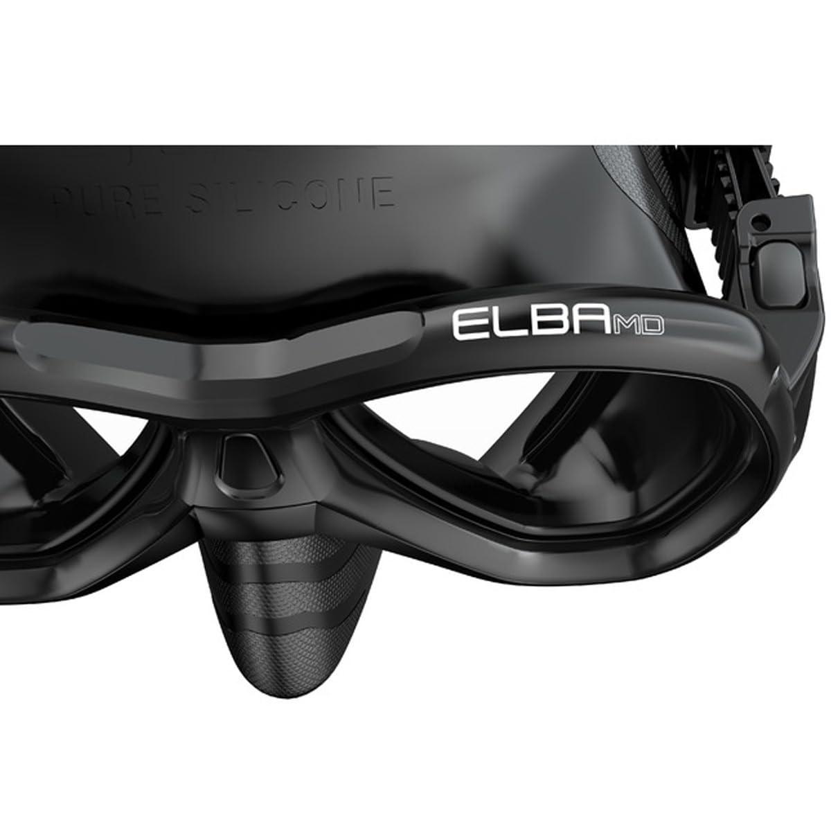 SEAC Seac Bis Elba Dry Junior Snorkeling Set - Black