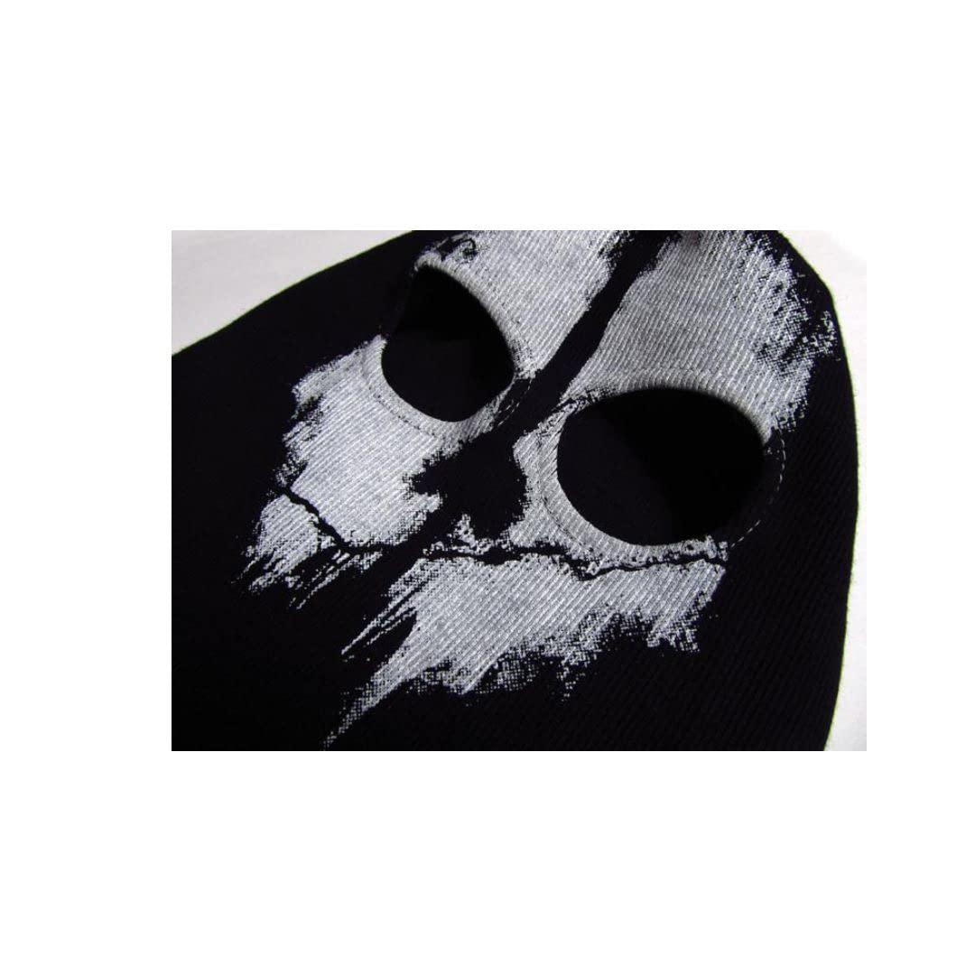 SzBlaZe SzBlaZe Unisex Ghost Print Stocking Balaclava Mask Good For War Game Halloween Cosplay (Print 2)