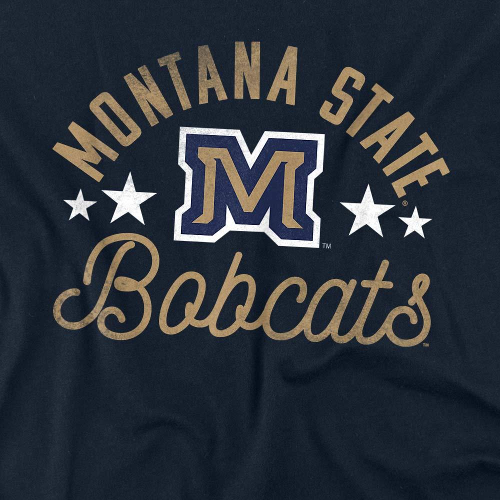 Montana State University Montana State University Official Bobcats Unisex Adult T-Shirt, Bobcats, 4X-Large