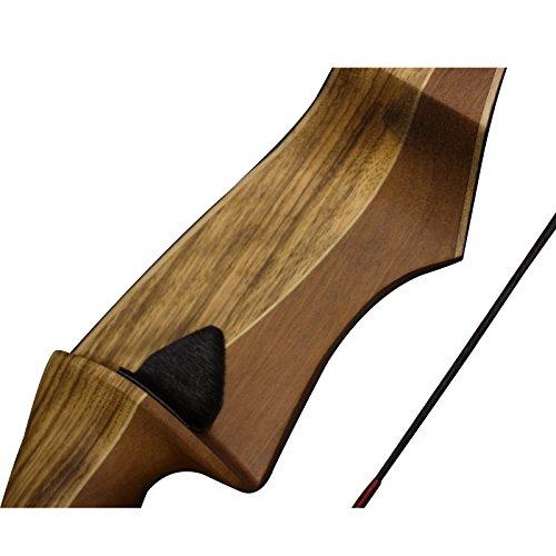 Southland Archery Supply Southland Archery Supply Maverick One Piece Traditional Wood Hunting Bow (Clear Limb 40 pounds, Right)