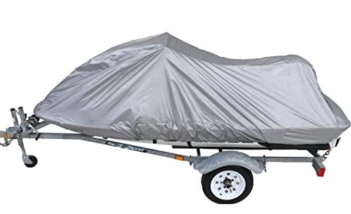 SBU Silver Jet Ski PWC Cover Compatible for Yamaha Wave Runner III 1995 1996 2 Seater