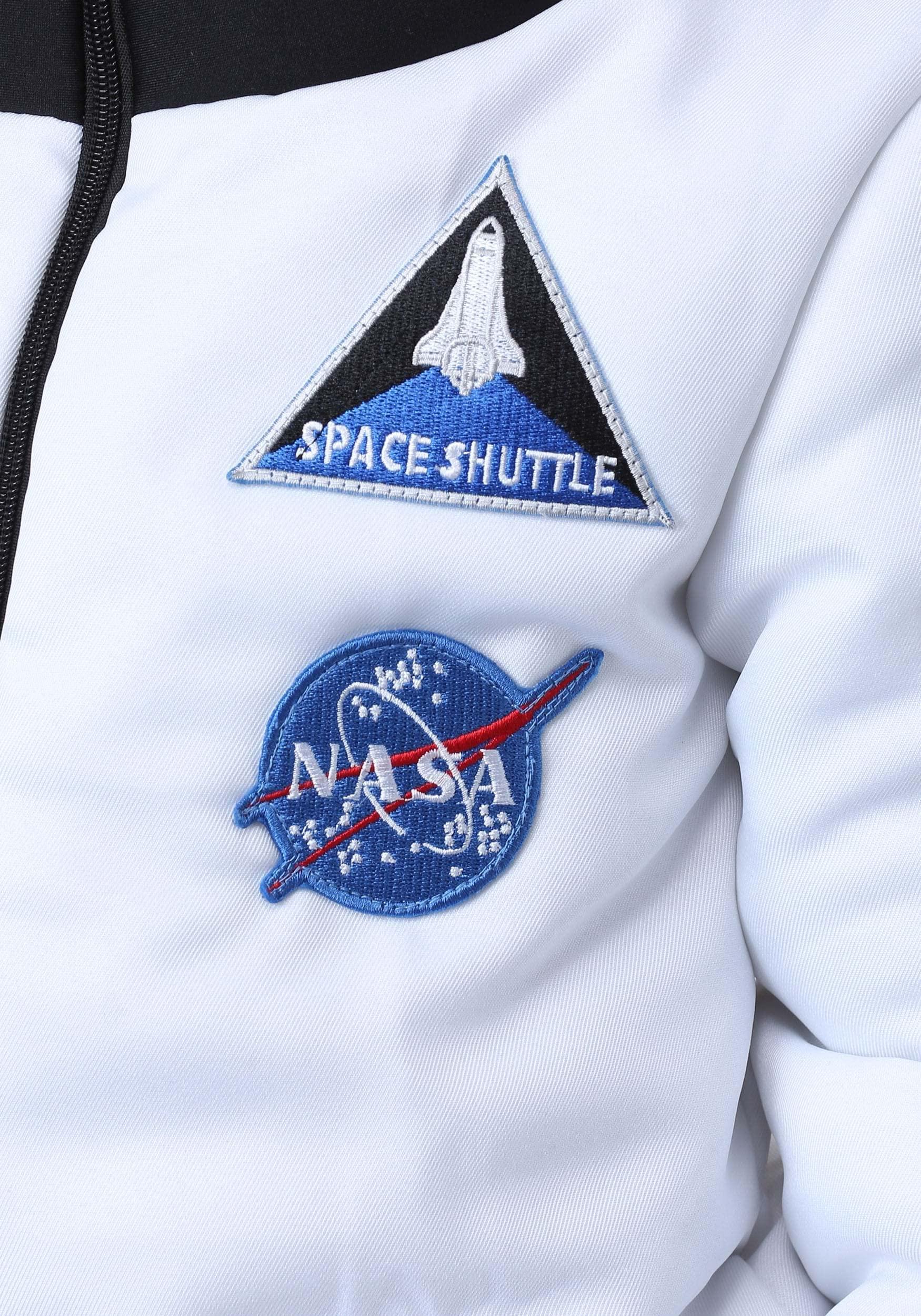 Fun Costumes Deluxe Astronaut Costume for Kids Child Space Suit Halloween Costume Nasa Outfit Kids Medium