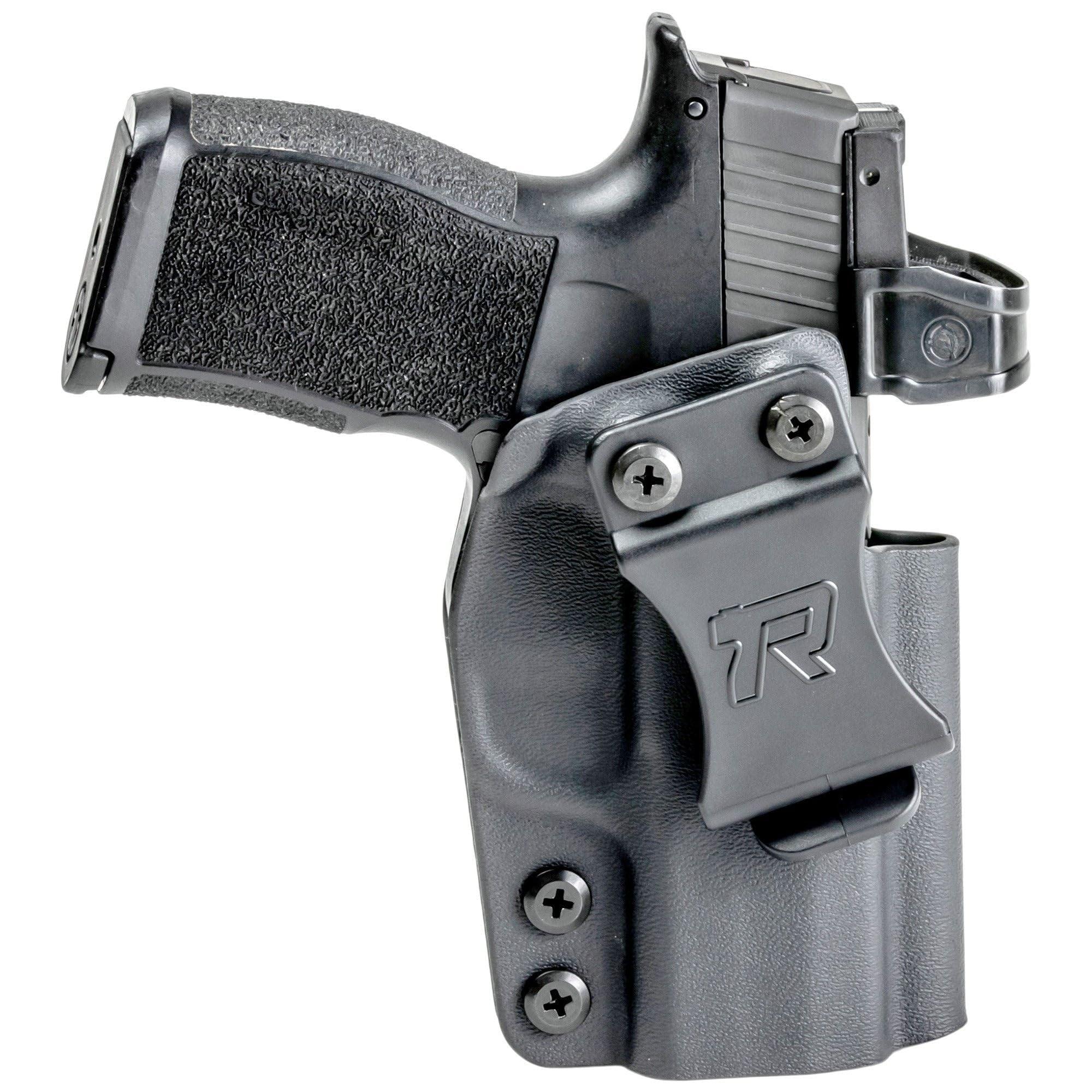 Concealment Express Rounded IWB Holster Fits: Glock 43/48 TLR7 Holster - LH - Black Kydex - Concealment Express - American Made