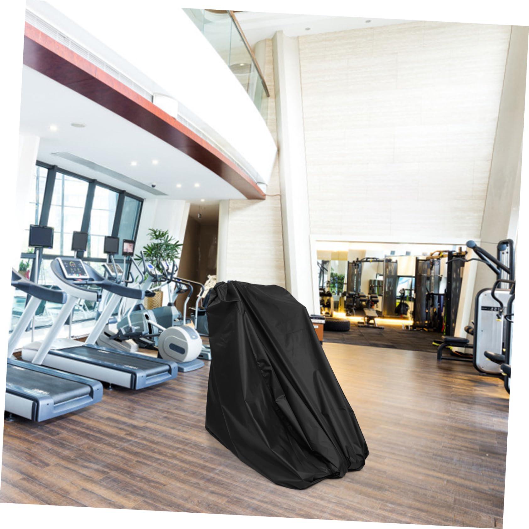 BRIGHTFUFU BRIGHTFUFU Running Machine Cover Treadmill Protective Cover Oxford Black Home Gym Equipment