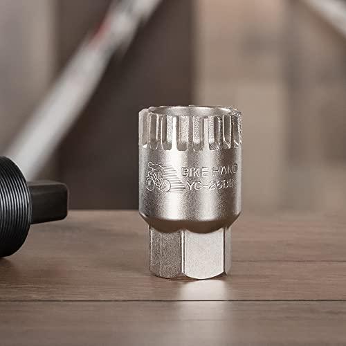 BIKE HAND BIKEHAND Bike Bicycle Compatible with Shimano Bottom Bracket Removal Remover Tool