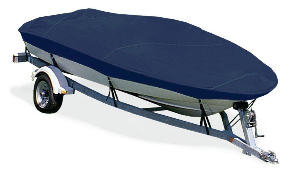 TAYLOR MADE PRODUCTS Taylor Made Products Trailerite Semi-Custom Boat Cover for V-Hull Fishing Boats with Inboard/Outboard Motor, Multiple Sizes and Colors, Navy