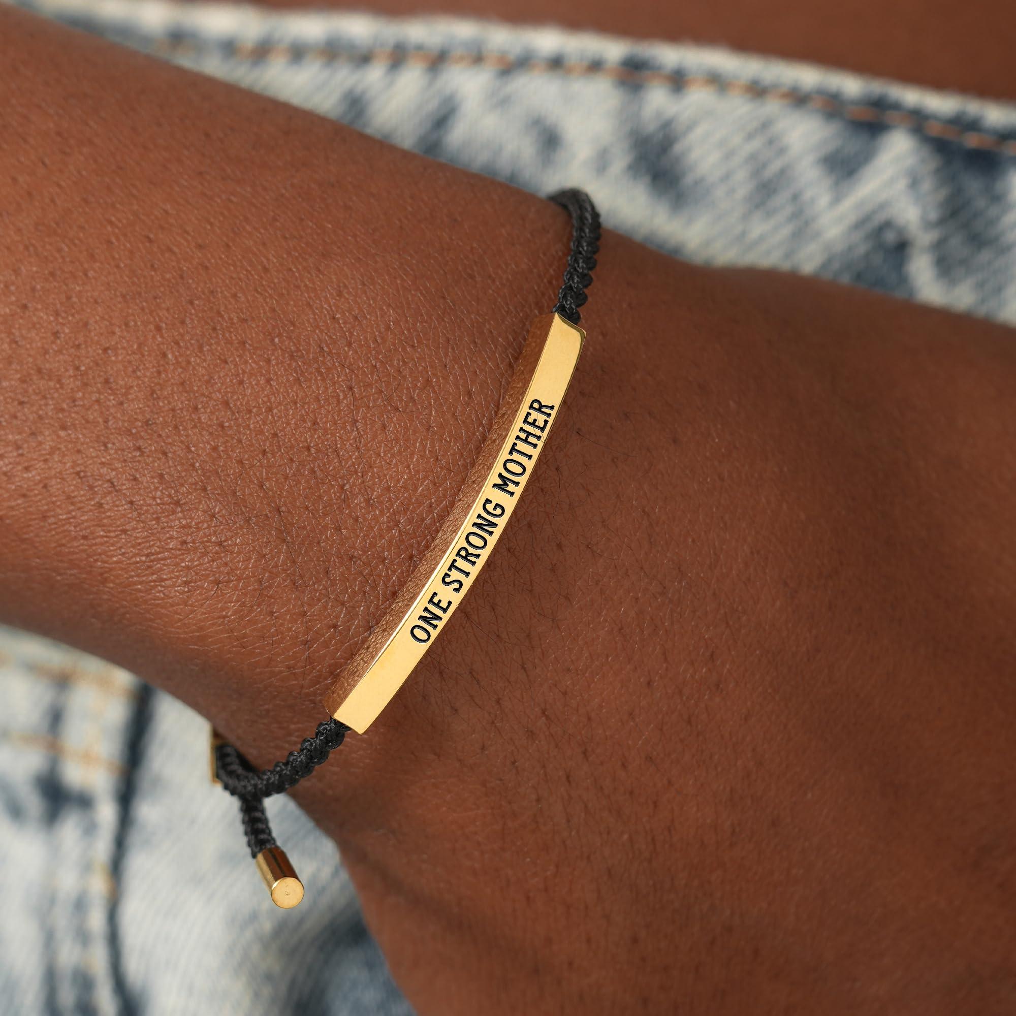 STORYJEWELLERY STORYJEWELLERY Bracelet for mom, Mom Christmas Gifts, Christmas Presents for Mom, Mom Gift, Gifts for Mom from Daughter&Son, Gift for Mom, Mother gifts, Mom Birthday Gifts, Gold Plated Link Bracelet10