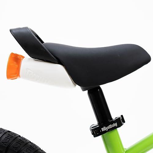 RoyalBaby Royalbaby EZ Kids Bike, 18 Inch Balance Pedal Convertable Bicycle, Easy Learn Balancing to Biking Boys Girls Ages 4-7 Years Beginners, 18" Wheel Black