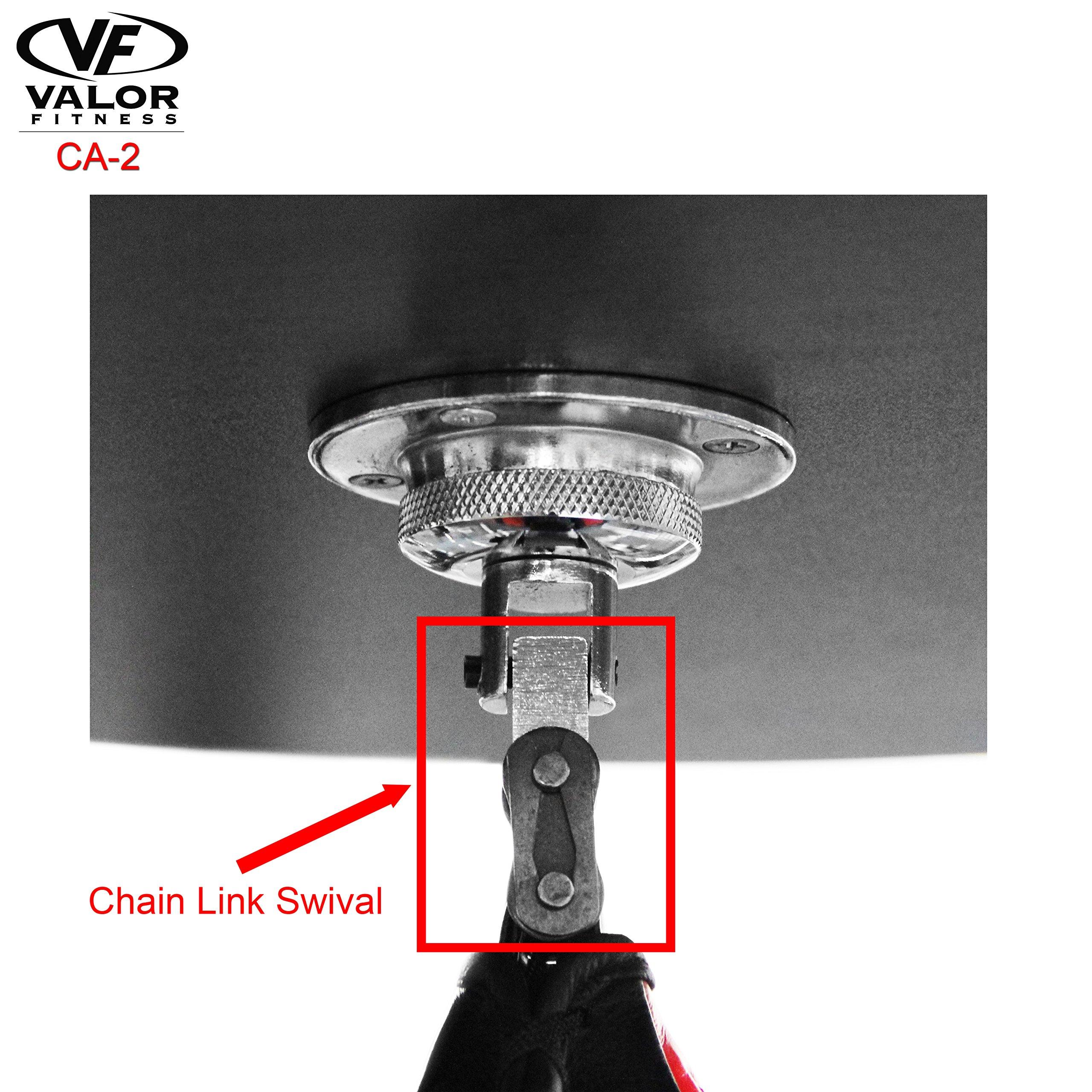 Valor Fitness Valor Fitness CA-2 Adjustable 1” Boxing Speed Bag Platform with Wheel Crank for Easy Adjustment, Speed Bag Included