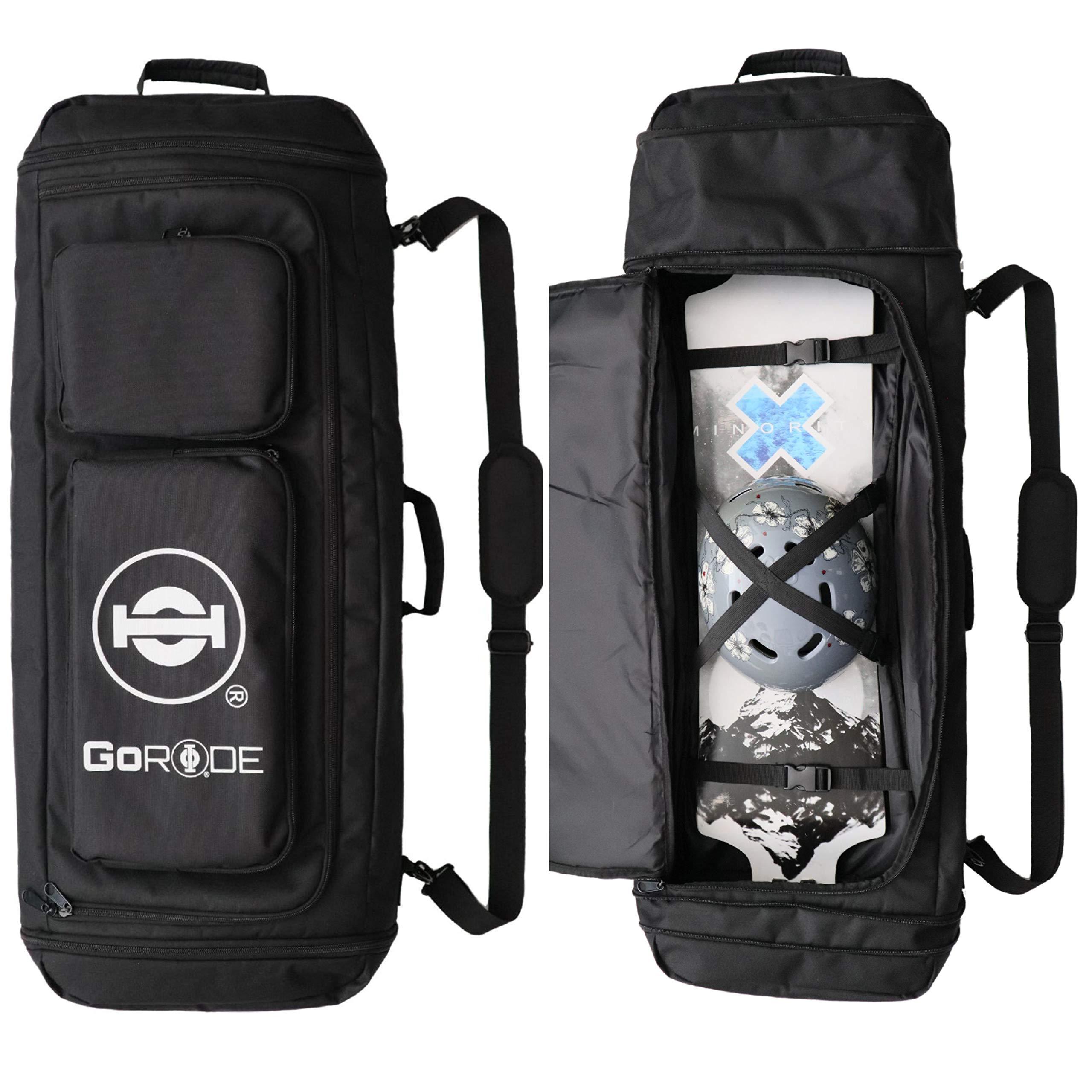 GoRide GoRide Elite Electric Longboard Skateboard Backpack Bag Carrier with Laptop Holder (Black)