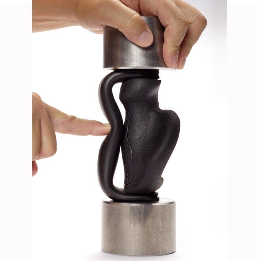 Heavy Hands Heavy Hands Weights Twist On End Weights for Fitness and Strength Training Set of 4, 1.5 LB portable Twisting Weight for Home Workout, Rotating Twist-on for Aerobics, Easy to Twist (Without Grips)