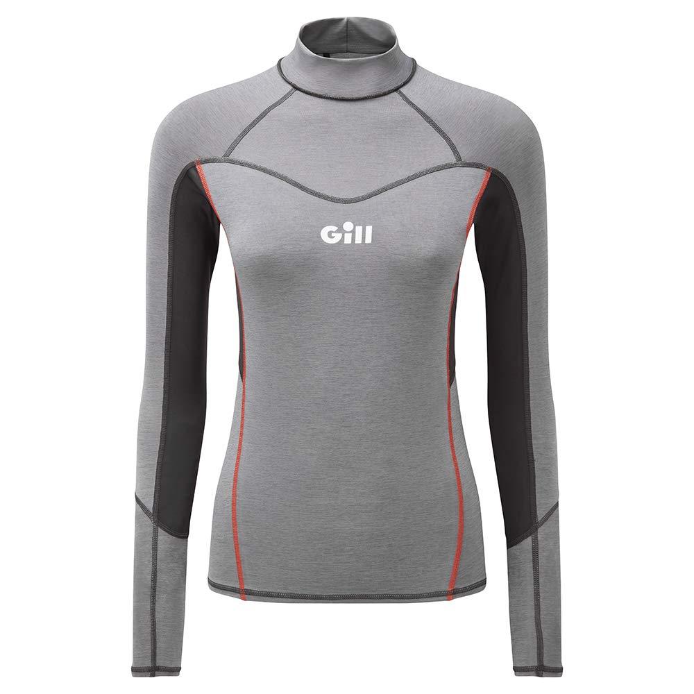 Gill Gill Womens Long Sleeve Eco Pro Sustainable Rash Guard Vest 50+ UV Sun Protection Water Sports Surfing Paddle Board Kayaking