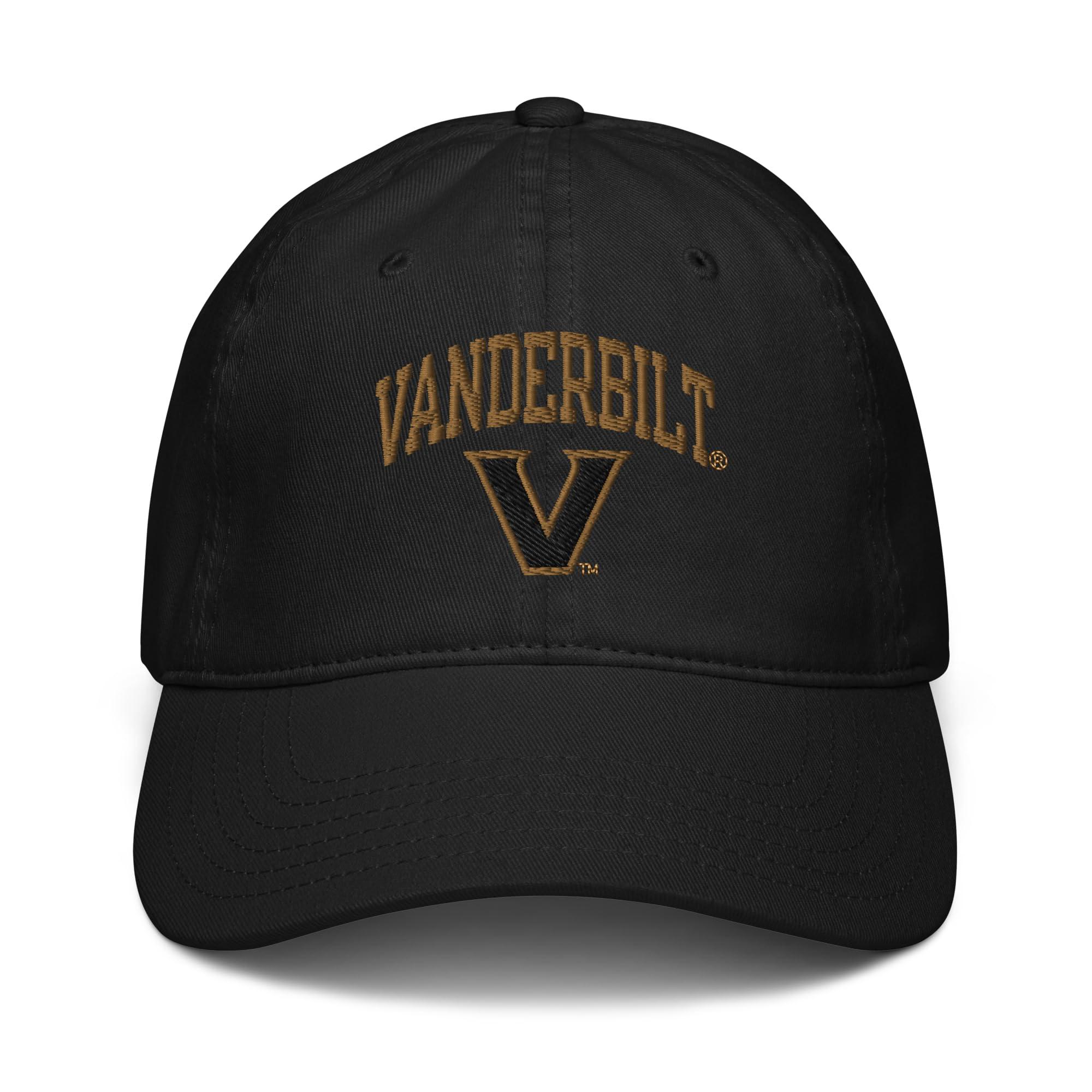 Elite Authentics Vanderbilt Commodores Arched Officially Licensed Adjustable Baseball Hat