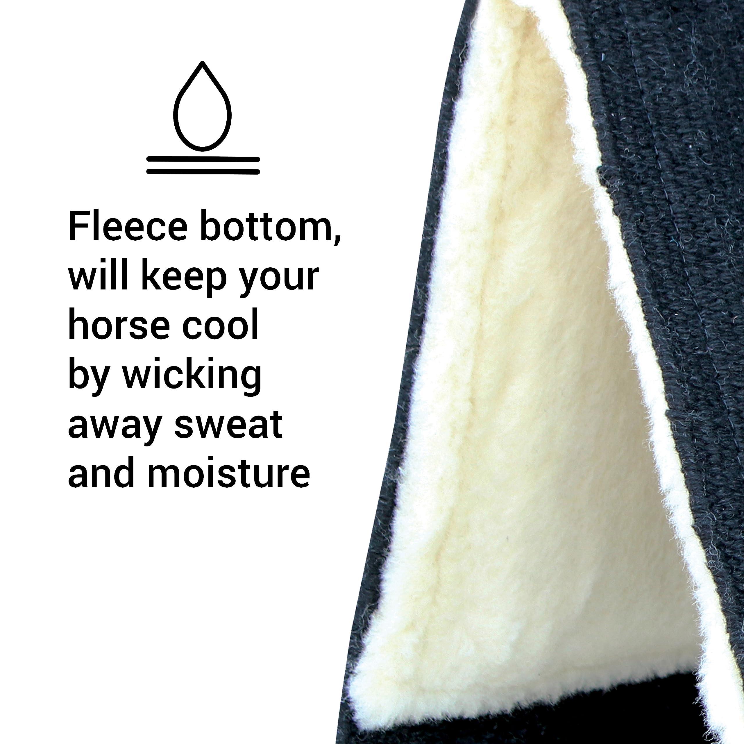 Professional\'s Choice Professional\'s Choice Saddle Pad SMx Air Ride 30\" X 34\" Black CXB-30