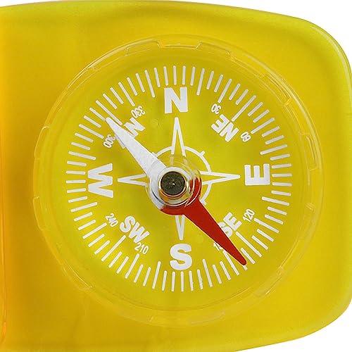 Skywalker Skywalker Lanyard Compass with Safety Whistle (Yellow)