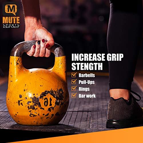 MUTE MUTE | Athletic Gym Chalk - Increase Grip Strength - for Bouldering, Rock Climbing, Gymnastics, Functional Fitness, Weight-Lifting - Non-Toxic, Non-Staining Magnesium Carbonate - 2 oz Blocks (3 Pack)