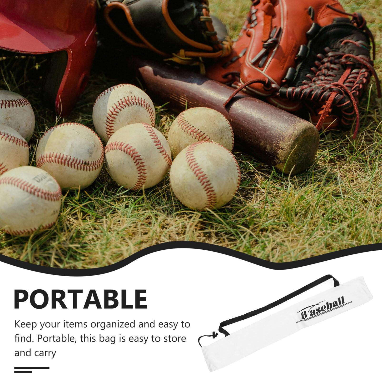 HANABASS HANABASS Baseball Bat Bag 68cm Baseball Backpack Softball Bag Portable Baseball Stick Case Outdoor Baseball Bat Carrying Bag Pouch Organizer Carrier