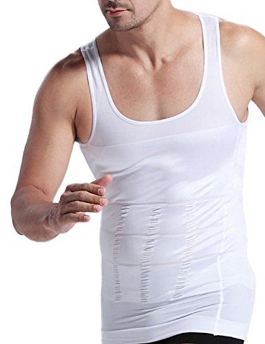 Extreme Fit TagCo USA, Inc Men's Compression and Body-Support Undershirt White - XLarge