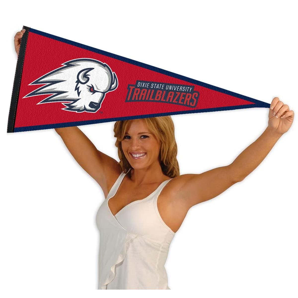 College Flags & Banners Co. College Flags & Banners Co. Dixie State Trailblazers Pennant