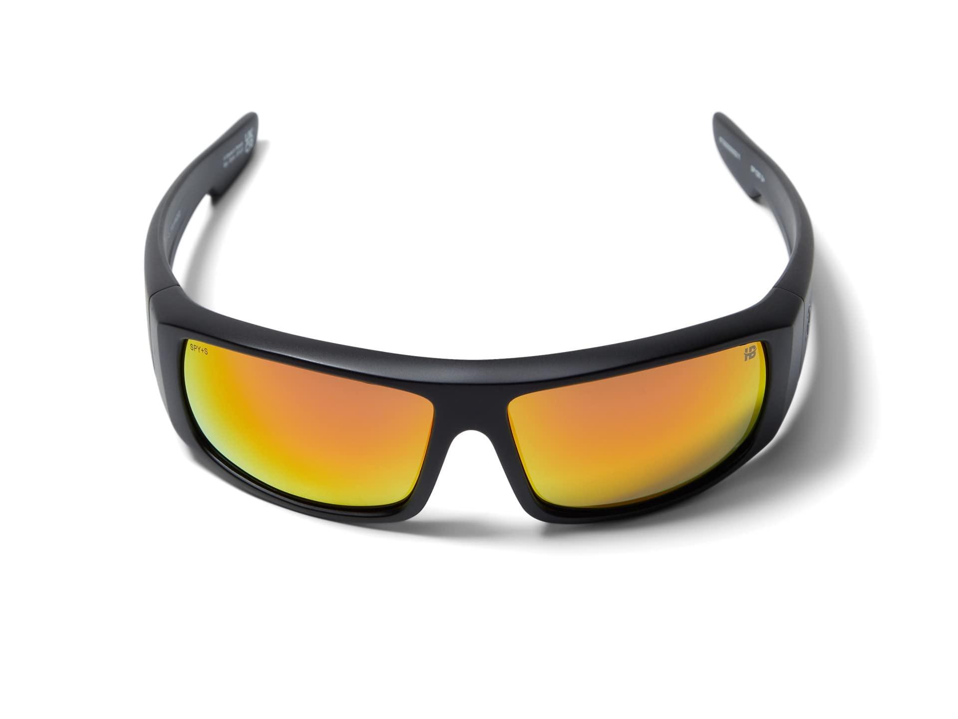 SPY SPY Logan ANSI RX Matte Black - Happy Boost Polar Orange Mirror