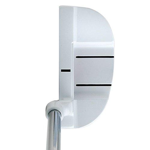 Bionik Bionik 105 Nano White Golf Putter Right Handed Semi Mallet Style with Alignment Line Up Hand Tool 33 Inches Teenage Boy's Perfect for Lining up Your Putts