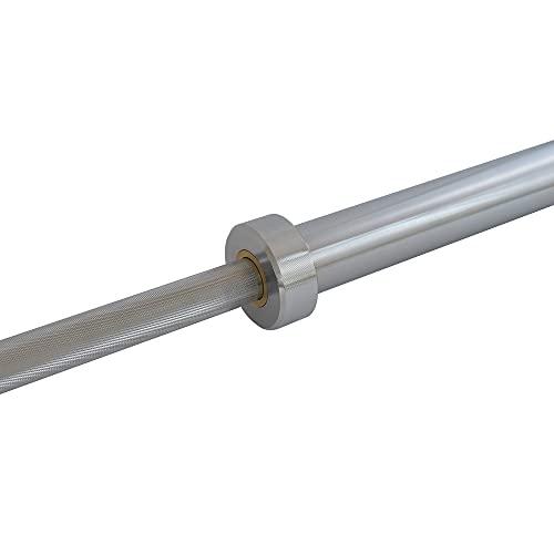 dingzhoutuopudansijianshenqicaiyouxiangongsi TOPTONS Olympic Barbell 7.2 Feet,20kg Mens bearing weightlifting Barbell 550 750 1000 1500 lbs for Home Fitness Exercise Equipment (length)